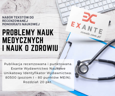 monografia nauki medyczne