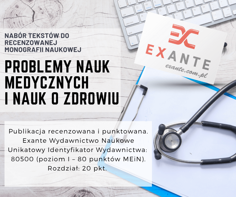 monografia nauki medyczne