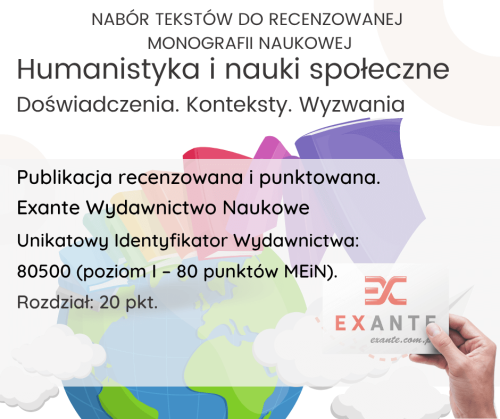 monografia Humanistyka-